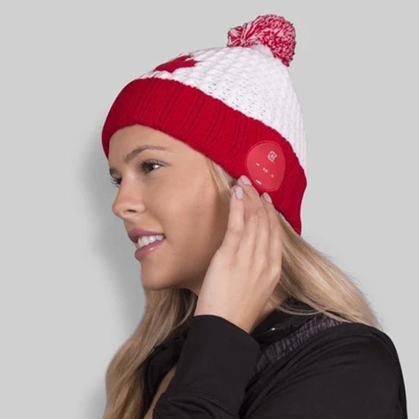 Blu Toque Bluetooth Beanie - Canada Maple Leaf