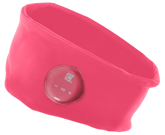 Bluetooth Headband Headphone For Running & Jogging - Pink